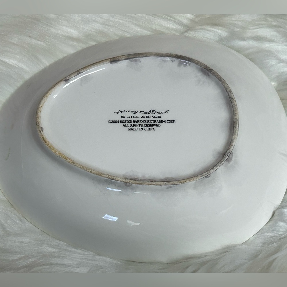 Whimsy Collection Jill Seale Boston Warehouse Set of 4 Plates - Picture 10 of 16